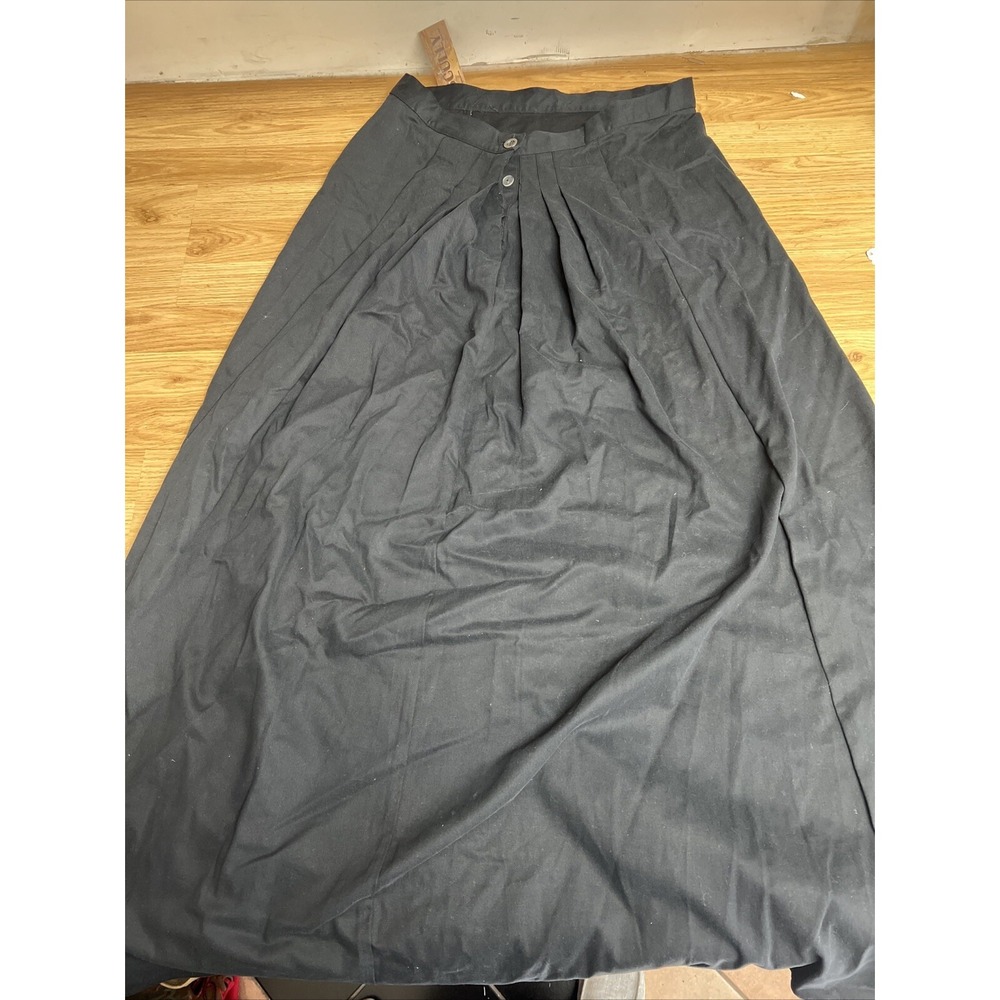 Scully Women's Sz 14 RW530 Black Brushed Twill Skirt NWT